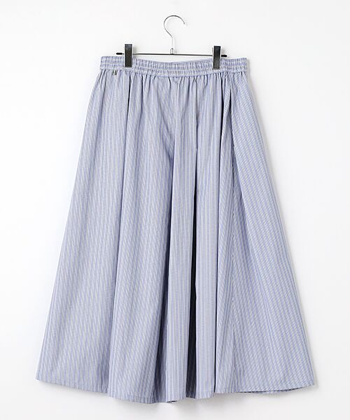 greennout / グリーンノート ロング・マキシ丈スカート | ストライプ スカート | 詳細1