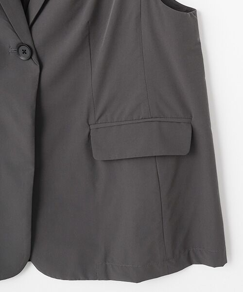 greennout / グリーンノート ベスト | 冷感ストレッチブロードジャケット | 詳細4