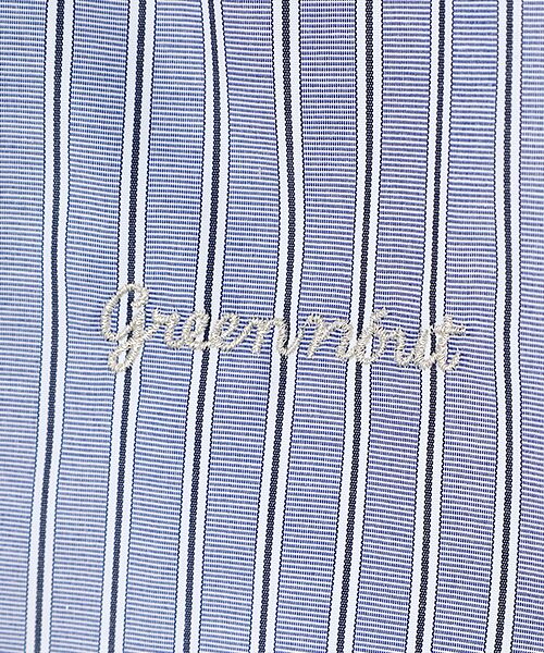 greennout / グリーンノート シャツ・ブラウス | ストライプスタンドカラーシャツ | 詳細4