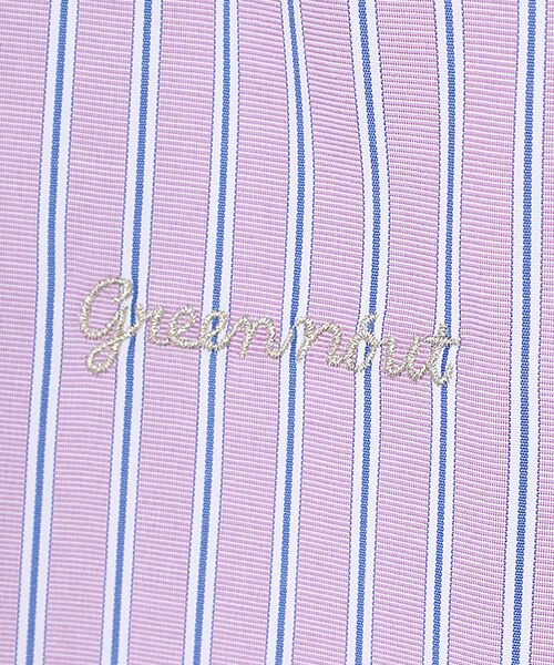 greennout / グリーンノート シャツ・ブラウス | ストライプスタンドカラーシャツ | 詳細6