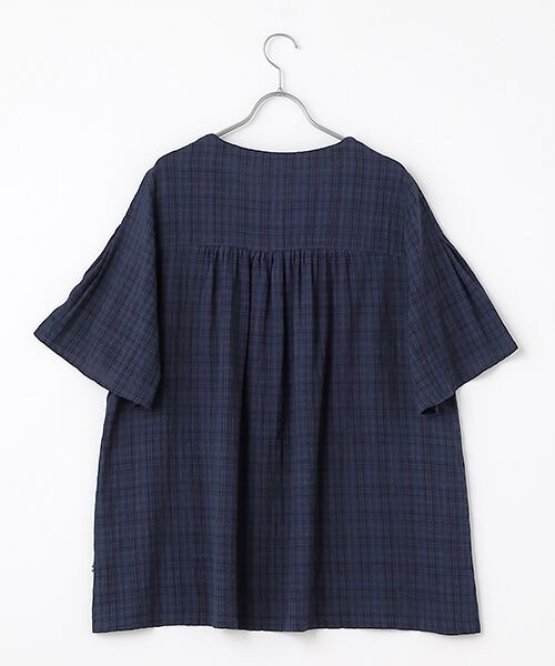 greennout / グリーンノート シャツ・ブラウス | シャドーチェックブラウス | 詳細1