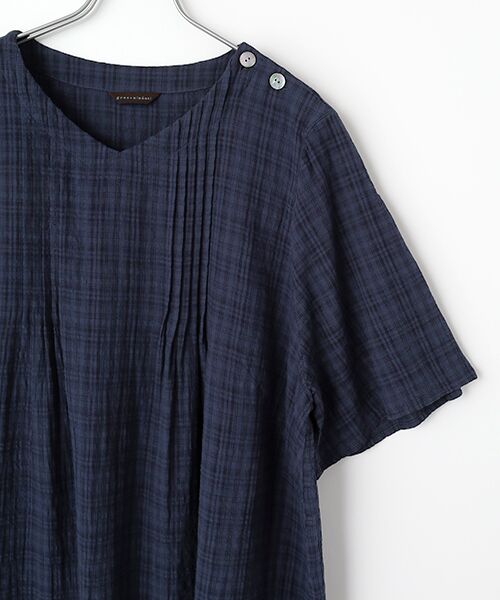 greennout / グリーンノート シャツ・ブラウス | シャドーチェックブラウス | 詳細2