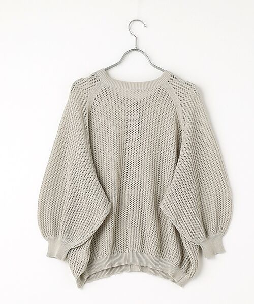 greennout / グリーンノート カーディガン・ボレロ | 2WAY メッシュニット | 詳細2