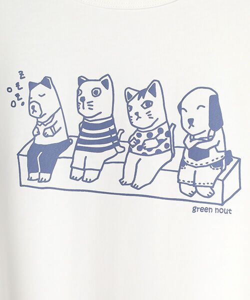 greennout / グリーンノート Tシャツ | 天竺プリントTシャツ | 詳細1