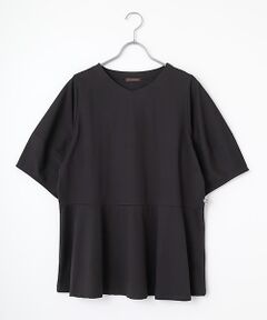 greennout / グリーンノート カットソー | ベア天ペプラムTシャツ