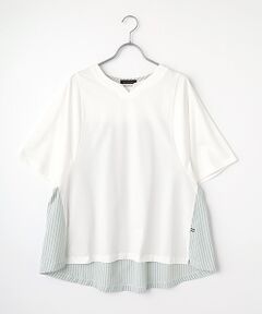 greennout / グリーンノート カットソー | 天竺別地付きTシャツ