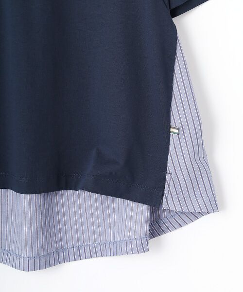 greennout / グリーンノート カットソー | 天竺別地付きTシャツ | 詳細3