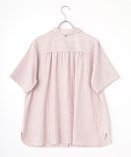 greennout / グリーンノート シャツ・ブラウス | ドビーストライプ裏使いシャツ | 詳細1