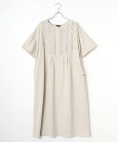greennout / グリーンノート ミニ丈・ひざ丈ワンピース | コットンスラブ ワンピース
