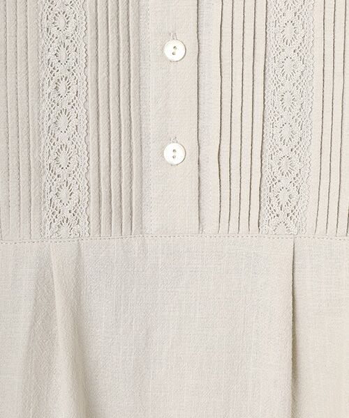 greennout / グリーンノート ミニ丈・ひざ丈ワンピース | コットンスラブ ワンピース | 詳細6