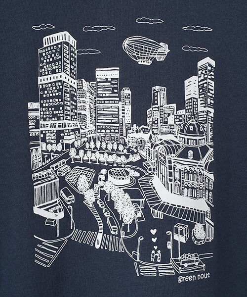 greennout / グリーンノート Tシャツ | 天竺プリントTシャツ | 詳細4