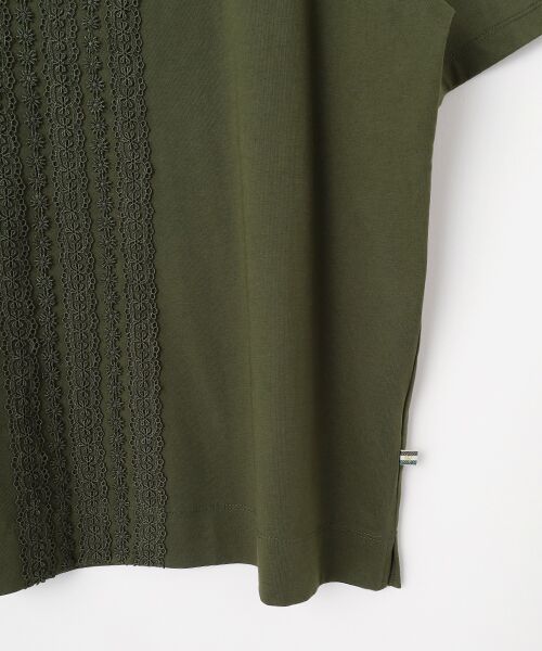 greennout / グリーンノート Tシャツ | レース付Tシャツ | 詳細3