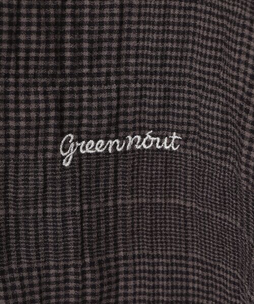 greennout / グリーンノート シャツ・ブラウス | シャーリンググレンチェックブラウス | 詳細5