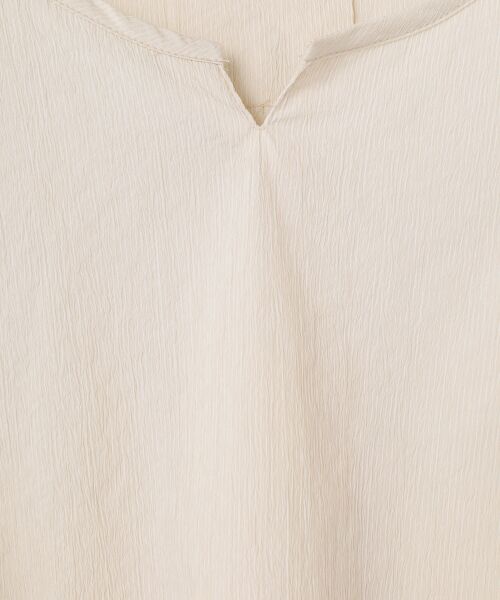 greennout / グリーンノート シャツ・ブラウス | ピンストライプ ナチュラルストレッチブラウス | 詳細5