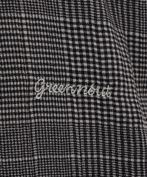 greennout / グリーンノート ロング・マキシ丈ワンピース | シャーリンググレンチェックワンピース | 詳細1