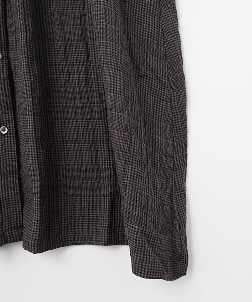 greennout / グリーンノート ロング・マキシ丈ワンピース | シャーリンググレンチェックワンピース | 詳細5