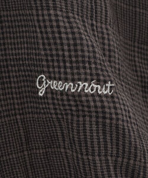 greennout / グリーンノート ロング・マキシ丈ワンピース | シャーリンググレンチェックワンピース | 詳細6