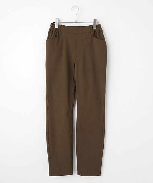 greennout / グリーンノート その他パンツ | スーパーストレッチツイルパンツ(ブラウン)