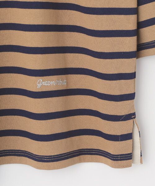 greennout / グリーンノート Tシャツ | 天竺ボーダーTシャツ | 詳細4