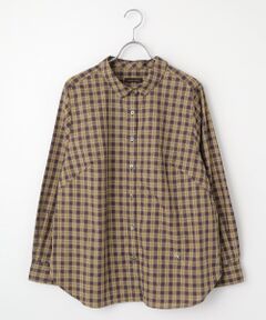 greennout / グリーンノート シャツ・ブラウス | ポプリンタータンチェックブラウス