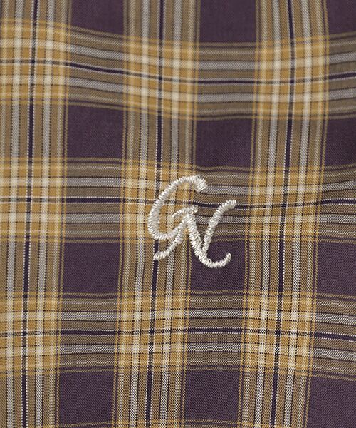 greennout / グリーンノート シャツ・ブラウス | ポプリンタータンチェックブラウス | 詳細5