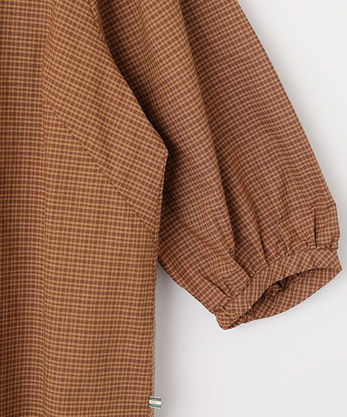 greennout / グリーンノート シャツ・ブラウス | リネンチェックブラウス | 詳細3