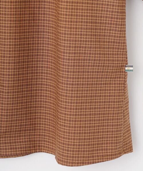 greennout / グリーンノート シャツ・ブラウス | リネンチェックブラウス | 詳細4