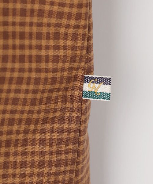 greennout / グリーンノート シャツ・ブラウス | リネンチェックブラウス | 詳細5