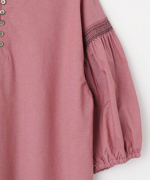 greennout / グリーンノート チュニック | リネンシャンブレーチュニック | 詳細3