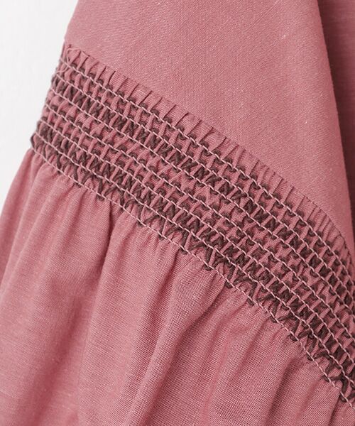 greennout / グリーンノート チュニック | リネンシャンブレーチュニック | 詳細6