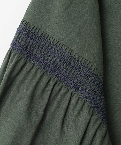 greennout / グリーンノート チュニック | リネンシャンブレーチュニック | 詳細7
