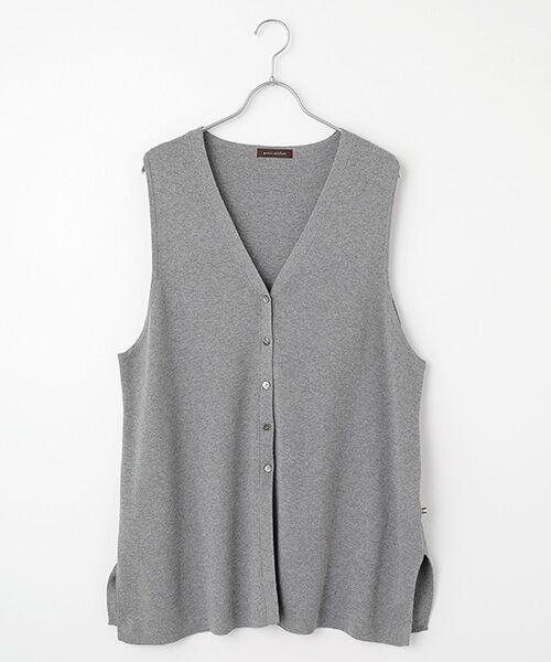 greennout/グリーンノート ミラノリブジレ グレー LL号