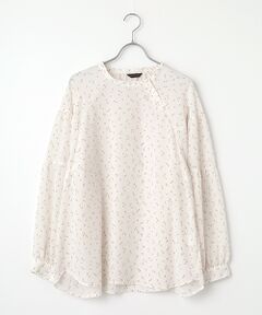 greennout / グリーンノート シャツ・ブラウス | 小花プリントブラウス