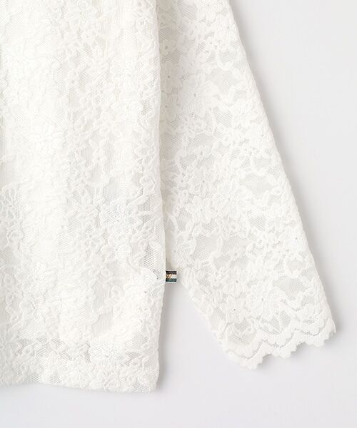 greennout / グリーンノート カットソー | レースハイネックカットソー | 詳細3