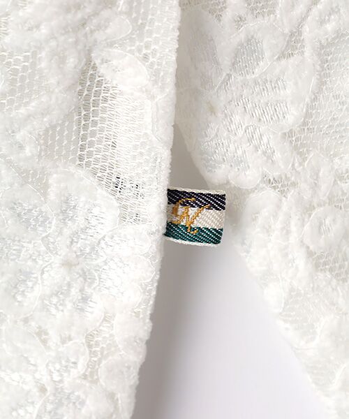 greennout / グリーンノート カットソー | レースハイネックカットソー | 詳細4