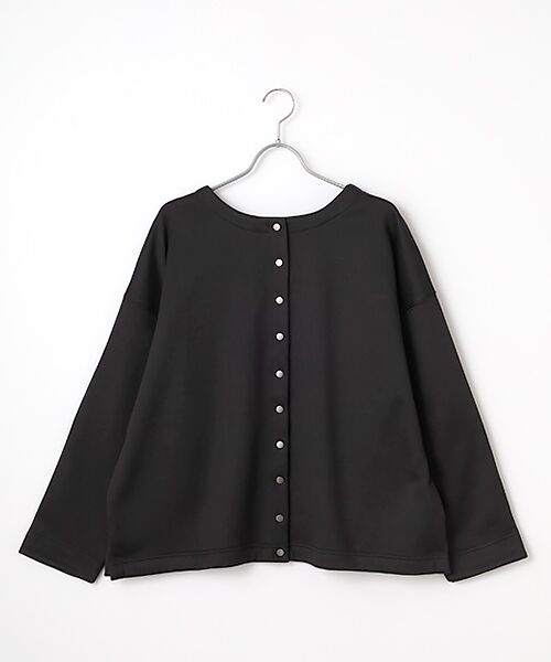 greennout/グリーンノート ボンディングカーディガン ブラック L号 greennout/グリーンノート ボンディングカーディガン ブラック L号