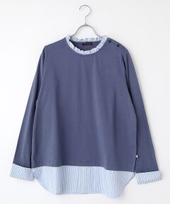 greennout / グリーンノート カットソー | 布帛付カットソー