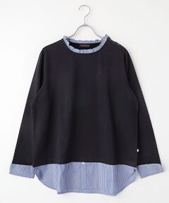 greennout / グリーンノート カットソー | 布帛付カットソー