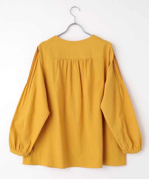 greennout / グリーンノート シャツ・ブラウス | ピンタックブラウス | 詳細1