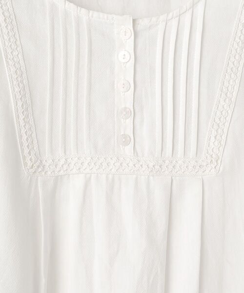 greennout / グリーンノート シャツ・ブラウス | ピンタックブラウス | 詳細6