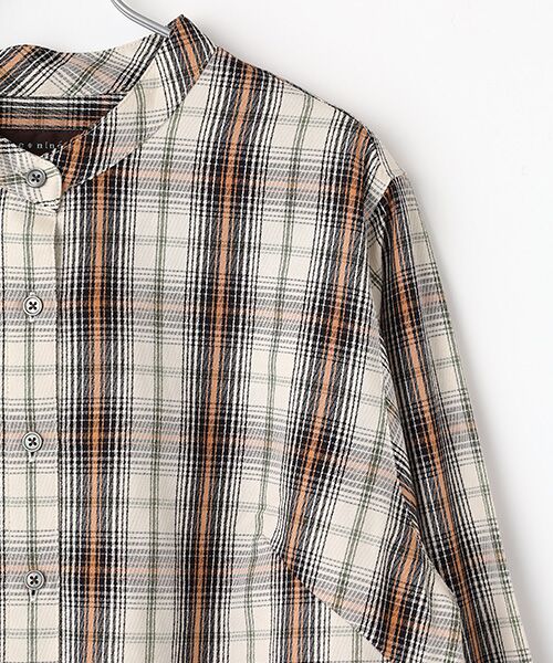 greennout / グリーンノート シャツ・ブラウス | カルゼチェックブラウス | 詳細2
