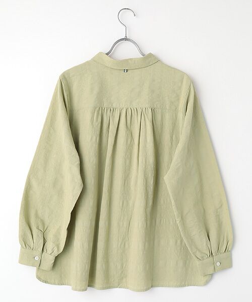 greennout / グリーンノート シャツ・ブラウス | コットンジャガードブラウス | 詳細1