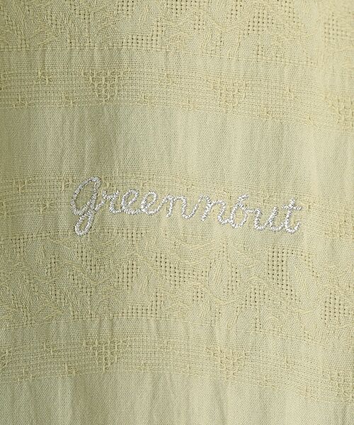 greennout / グリーンノート シャツ・ブラウス | コットンジャガードブラウス | 詳細5