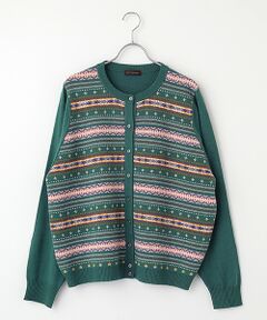 greennout / グリーンノート カーディガン・ボレロ | フェアアイルカーディガン