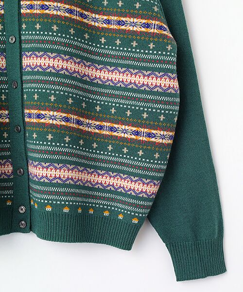 greennout / グリーンノート カーディガン・ボレロ | フェアアイルカーディガン | 詳細3