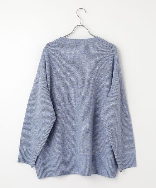 greennout / グリーンノート ニット・セーター | Vネックニットチュニック | 詳細1