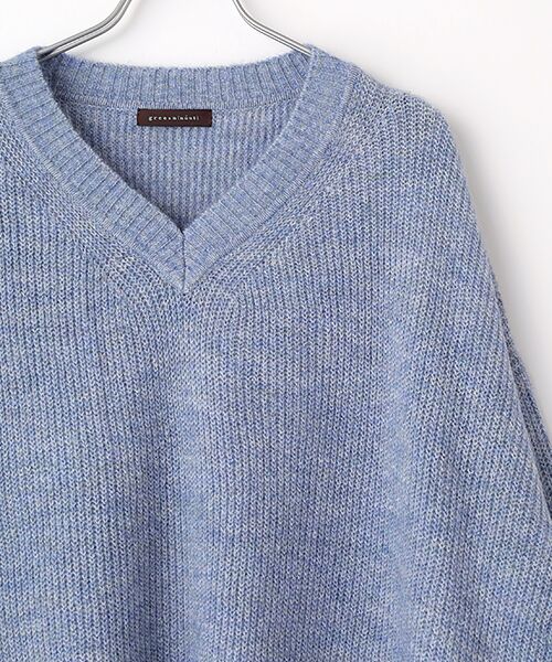 greennout / グリーンノート ニット・セーター | Vネックニットチュニック | 詳細2