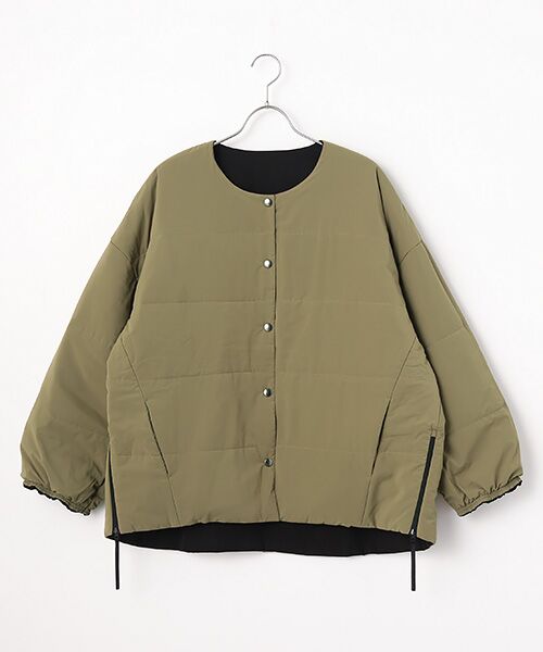 greennout / グリーンノート ブルゾン | リバーシブル中綿ブルゾン | 詳細9
