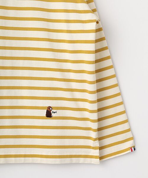 greennout / グリーンノート カットソー | Guri ボーダーカットソー | 詳細3