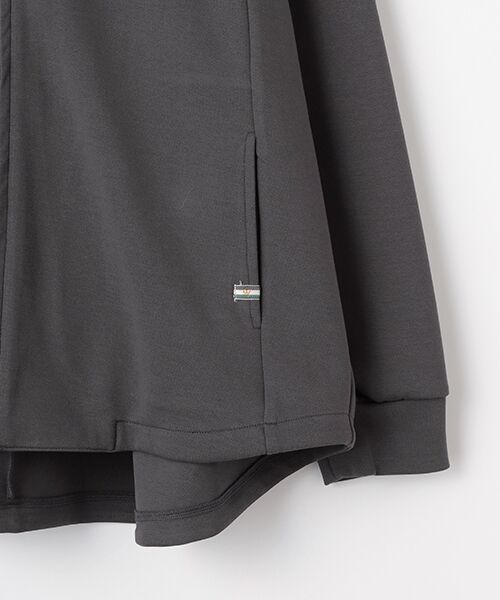 greennout / グリーンノート カーディガン・ボレロ | ハニカムダンボールジップカーディガン | 詳細4